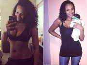 Bà bầu - ‘Choáng’ với vòng eo sau sinh 2 tuần của mẹ U40