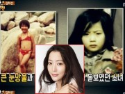 Làng sao - Lộ ảnh Kim Hee Sun mặc bikini đáng yêu khi còn bé