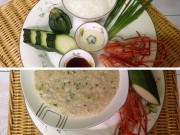 Làm mẹ - Nhật ký ăn dặm của bà nội: Cháo tôm bí ngồi lá hẹ