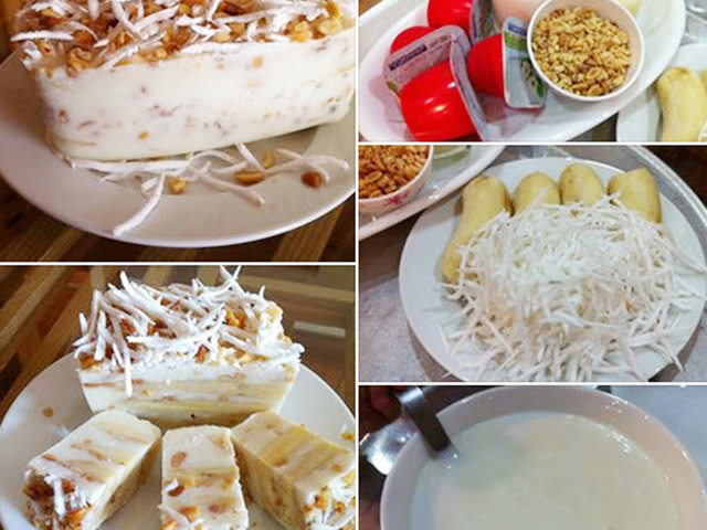 Mẹ Tôm mách cách làm kem chuối lạc không cần máy cực ngon