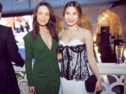 Làng sao - Diễm My 9X sexy đọ sắc cùng diễn viên Hollywood Maggie Q