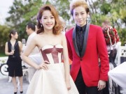 Làng sao - Chi Pu được "người yêu tin đồn" Gil Lê tháp tùng đi tiệc