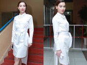 Thời trang - Hà Hồ vẫn đẳng cấp dù diện trang phục hiệu bình dân