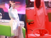 Làng sao - Hồ Ngọc Hà tháo giầy nhún nhảy trên ghế "nóng"