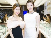 Làng sao - Diễm My 9X vai trần gợi cảm bên Á hậu Huyền My