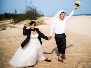 Eva Yêu - Hài hước bộ ảnh cưới cô dâu to gấp rưỡi chồng