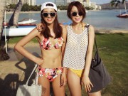 Thời trang - Những kiểu áo mặc cùng bikini cực kỳ duyên dáng