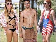 Thời trang - Teen Mỹ "hở bạo" tham dự Coachella vì quá nắng nóng