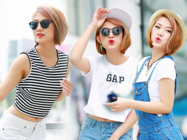 Thời trang chào hè cá tính của diễn viên Trang Cherry
