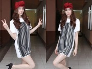 Thời trang - Hồ Ngọc Hà diện mốt giấu quần lên sóng truyền hình