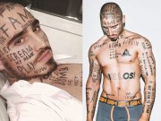 Làm đẹp - Người mẫu 6 múi có 24 hình xăm chữ 'chất lừ' trên người