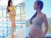 Bà bầu - Lê Kiều Như diện bikini khoe vóc dáng bầu bí gợi cảm