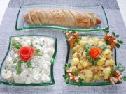 Bếp Eva - Salad khoai tây tươi ngon, hấp dẫn