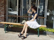 Thời trang - Muôn kiểu xăng đan bệt thoải mái tung tăng