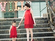 Làm mẹ - Bộ ảnh khiến "mọi bà mẹ muốn có con gái" của MC truyền hình xinh đẹp