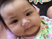 Làng sao - Maya lần đầu khoe cận mặt con gái 3 tháng tuổi