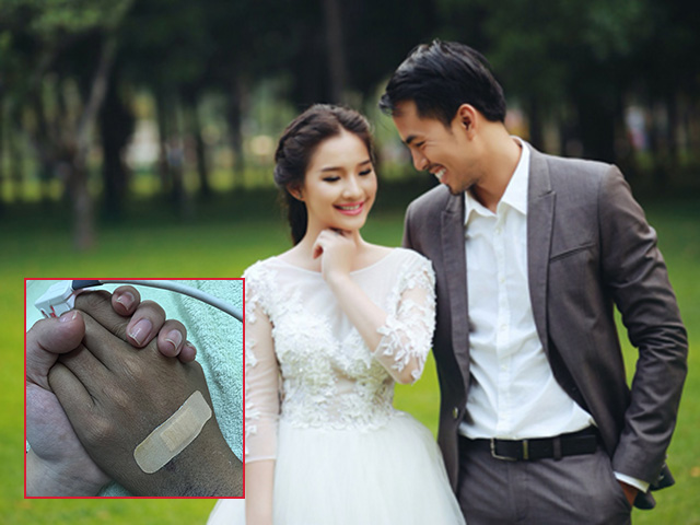 Bức ảnh vợ chồng Duy Nhân nắm tay lần cuối gây xúc động mạnh