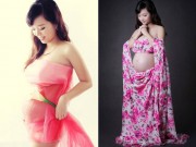 Bà bầu - Bộ ảnh đẹp mê mẩn của bà bầu 7 tháng chỉ tăng 6kg