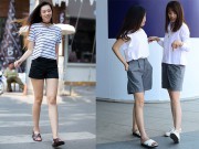 Thời trang - Hè đến, bạn gái Việt khoe chân nuột nà với quần sooc