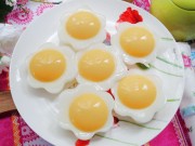 Bếp Eva - Thạch hình trứng từ xoài bé yêu mê mẩn