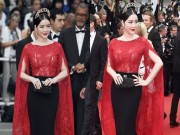 Làng sao - Lý Nhã Kỳ đẹp tựa "nữ thần" trên thảm đỏ Cannes 2015