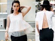 Thời trang - Phái đẹp níu giữ tuổi xuân với hai màu đen - trắng