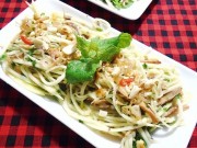 Bếp Eva - Lạ miệng với gỏi xoài mực khô