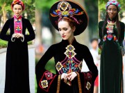 Thời trang - Thích thú ngắm mẫu Tây e lệ trong tà áo dài