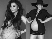 Làng sao - Thu Minh bán nude khoe bụng tròn xoe trước ngày lâm bồn