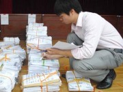 Tin tức - Kỳ thi THPT quốc gia: Hà Nội bàn giao hồ sơ tới các cụm thi