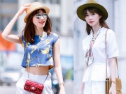 Thời trang - Đến lượt HH Thu Thảo "đốn tim" người qua đường