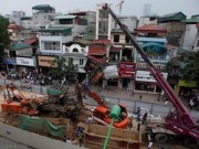 Tin tức - Thi công trở lại tuyến Nhổn-ga Hà Nội sau vụ sập cần cẩu