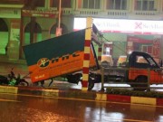 Tin tức - Hà Nội: Tai nạn liên hoàn do mưa lớn