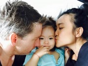 Làng sao - Đoan Trang ngập tràn hạnh phúc khi gặp lại con gái