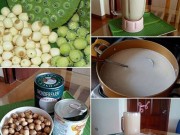 Làm mẹ - Cách làm sữa sen cho con giải khát ngày nắng 40 độ