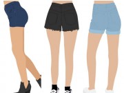 Thời trang - Mẹo vàng chọn quần sooc cho mông lép, mông xệ