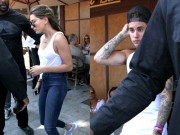 Làng sao - Justin Bieber đi ăn với siêu mẫu sau khi tái hợp Selena