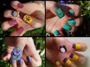 Làm đẹp - Muôn vàn mẫu nail ngộ nghĩnh cho ngày 1/6