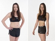 Làm đẹp - Cô gái giảm cân nhanh để mặc bikini