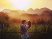 Eva Yêu - Bộ ảnh cưới dưới ánh hoàng hôn đẹp ngỡ ngàng