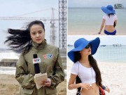 Làm đẹp - Vẻ gợi cảm hiếm thấy của nữ biên tập viên thời tiết xinh đẹp