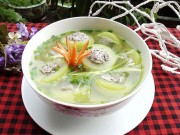 Bếp Eva - Canh bí đao nhồi thịt thanh mát
