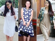 Bà bầu - Bật mí cách giảm cân sau sinh "siêu tốc" của sao Việt