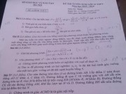 Tin tức - Đề thi toán lớp 10: Sĩ tử hồ hởi vì đề... quá dễ