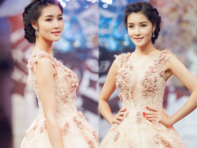 HH Triệu Thị Hà lộng lẫy như công chúa tại sự kiện