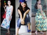 Thời trang - Phì cười hình ảnh "trên sang dưới sến" của sao Việt
