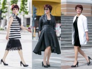 Thời trang - Quý cô U50 gây thương nhớ với thời trang dạo phố Sài Gòn
