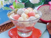 Bếp Eva - Chè bi trái cây mát lạnh thanh niệt