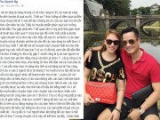 Làng sao - Quỳnh Thư lên tiếng trước nghi vấn "kẻ thứ ba"