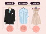 Nhà đẹp - Infographic: Mẹo dọn tủ quần áo gọn chưa từng thấy